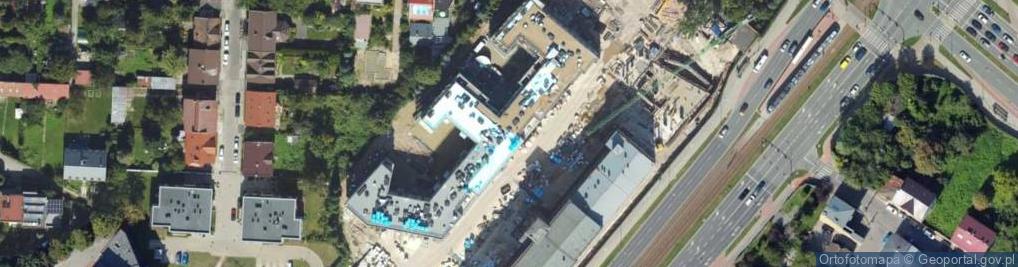 Zdjęcie satelitarne Paczkomat InPost KRA18H