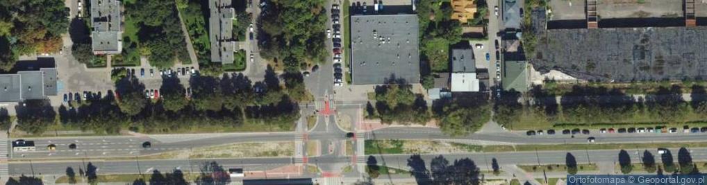 Zdjęcie satelitarne Paczkomat InPost KRA209M