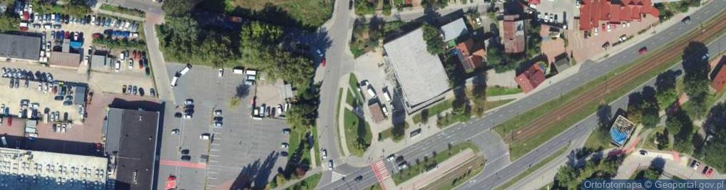 Zdjęcie satelitarne Paczkomat InPost KRA216M