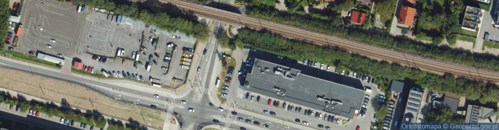 Zdjęcie satelitarne Paczkomat InPost KRA247M