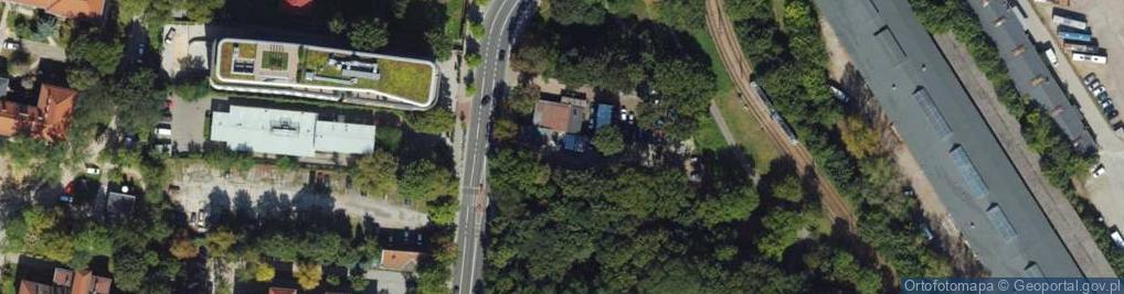 Zdjęcie satelitarne Paczkomat InPost KRA265M