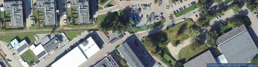 Zdjęcie satelitarne Paczkomat InPost KRA311M
