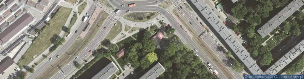 Zdjęcie satelitarne Paczkomat InPost KRA312M