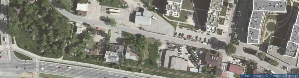 Zdjęcie satelitarne Paczkomat InPost KRA341M