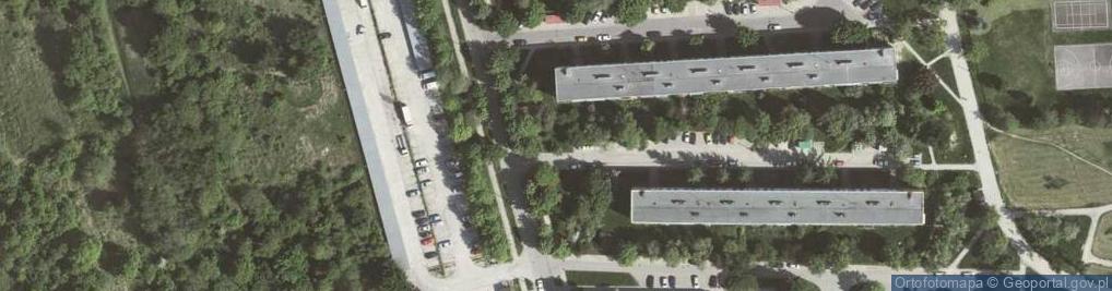 Zdjęcie satelitarne Paczkomat InPost KRA343M