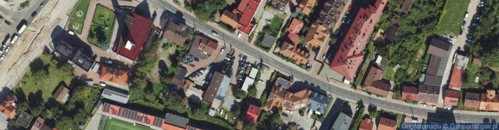 Zdjęcie satelitarne Paczkomat InPost KRA347M