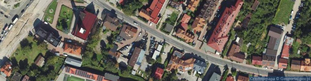 Zdjęcie satelitarne Paczkomat InPost KRA347M