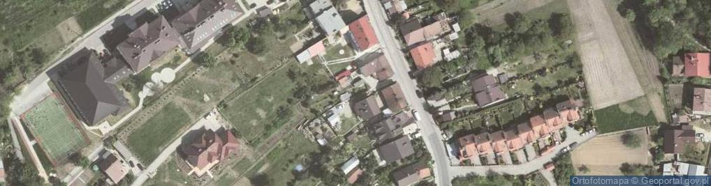 Zdjęcie satelitarne Paczkomat InPost KRA34A