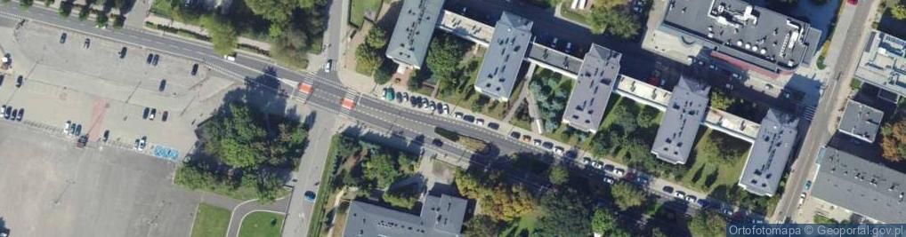 Zdjęcie satelitarne Paczkomat InPost KRA35A