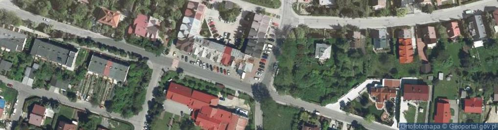 Zdjęcie satelitarne Paczkomat InPost KRA36A