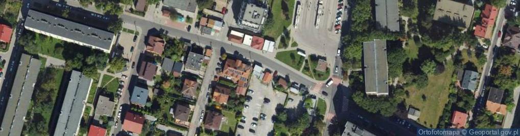 Zdjęcie satelitarne Paczkomat InPost KRA397M