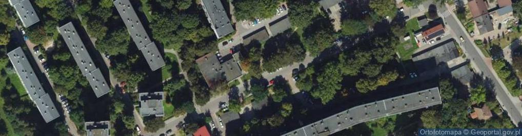Zdjęcie satelitarne Paczkomat InPost KRA409M
