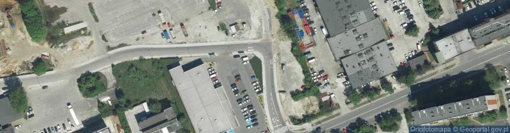Zdjęcie satelitarne Paczkomat InPost KRA40M