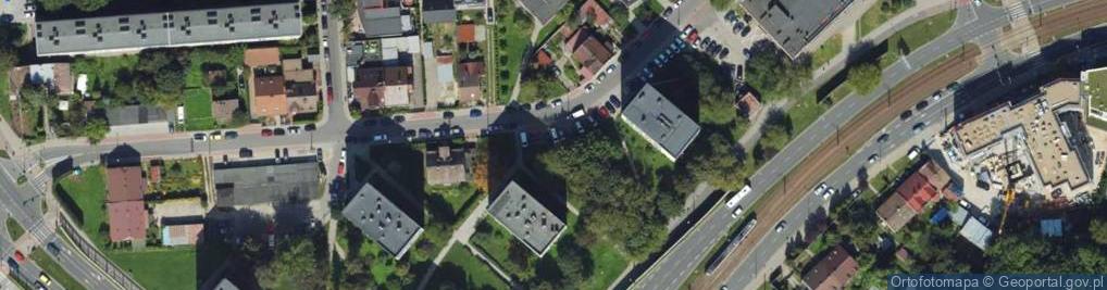 Zdjęcie satelitarne Paczkomat InPost KRA411M