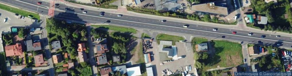 Zdjęcie satelitarne Paczkomat InPost KRA418M