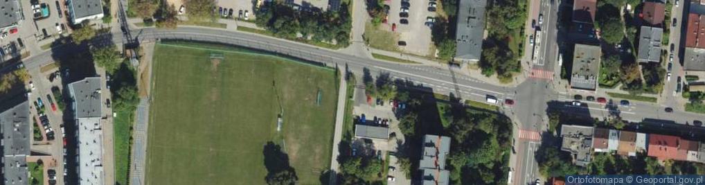 Zdjęcie satelitarne Paczkomat InPost KRA419M