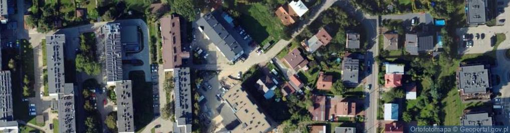 Zdjęcie satelitarne Paczkomat InPost KRA422M