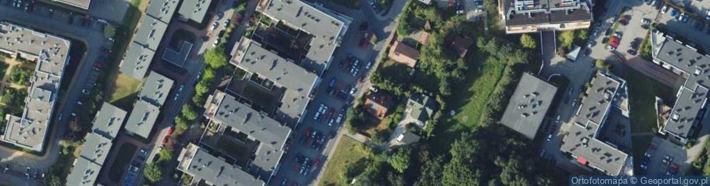 Zdjęcie satelitarne Paczkomat InPost KRA429M