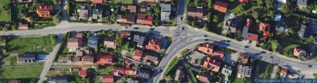 Zdjęcie satelitarne Paczkomat InPost KRA43N