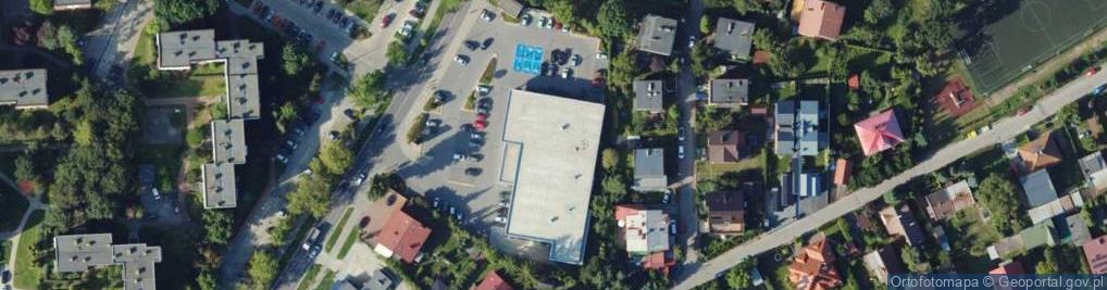 Zdjęcie satelitarne Paczkomat InPost KRA46A