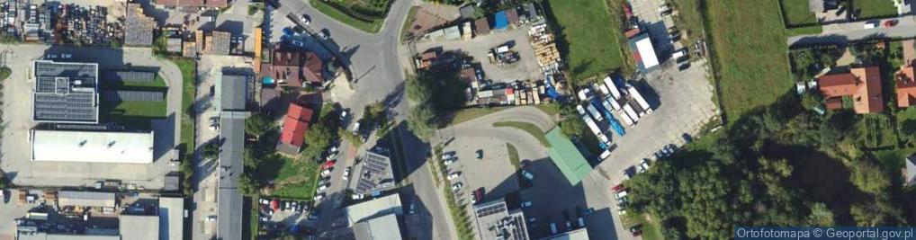 Zdjęcie satelitarne Paczkomat InPost KRA49BAPP