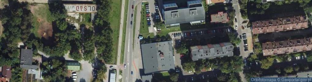 Zdjęcie satelitarne Paczkomat InPost KRA55BAPP
