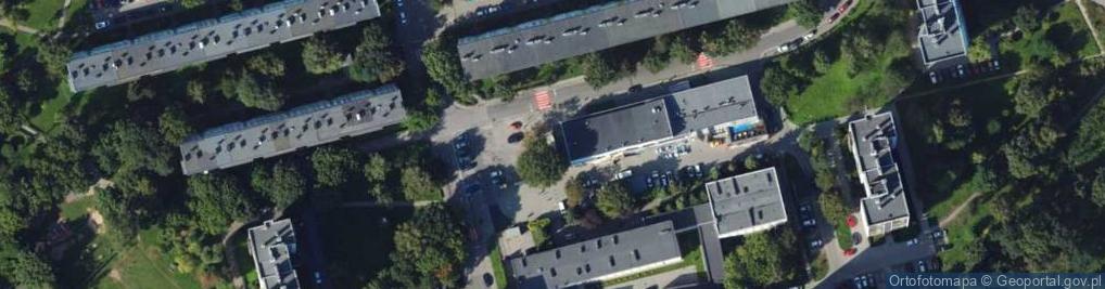 Zdjęcie satelitarne Paczkomat InPost KRA59M