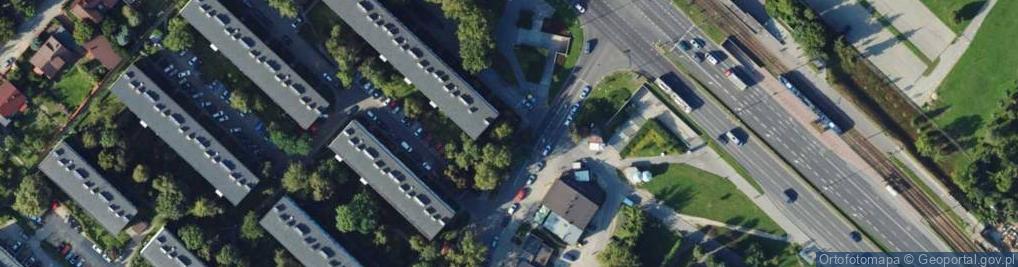 Zdjęcie satelitarne Paczkomat InPost KRA60BAPP