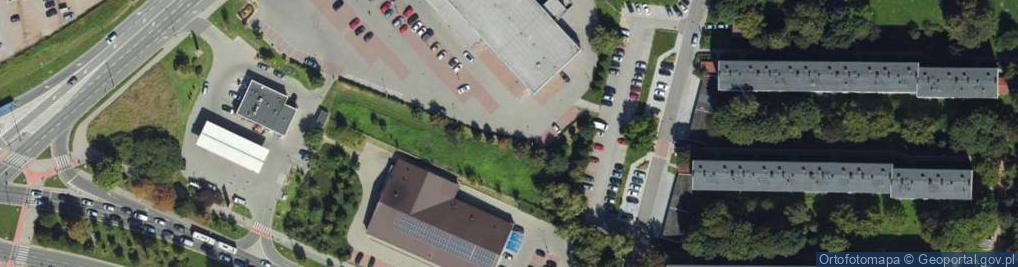 Zdjęcie satelitarne Paczkomat InPost KRA68BAPP