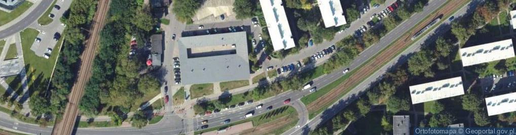 Zdjęcie satelitarne Paczkomat InPost KRA72BAPP
