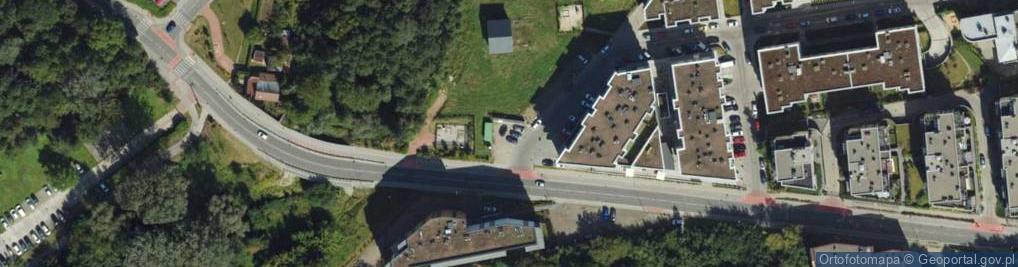 Zdjęcie satelitarne Paczkomat InPost KRA73M