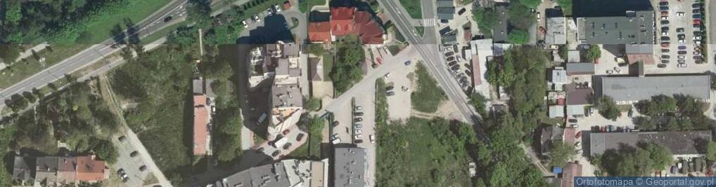 Zdjęcie satelitarne Paczkomat InPost KRA96M