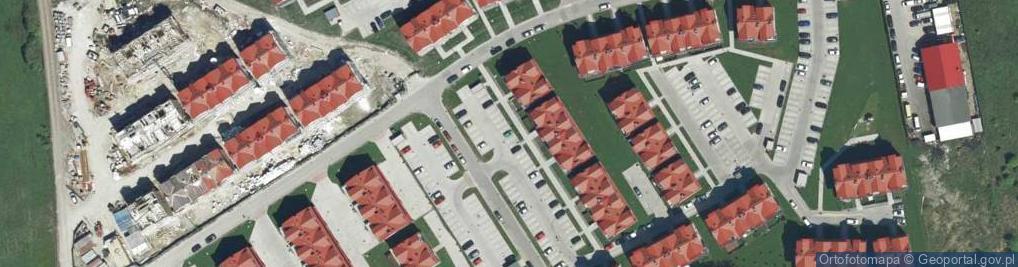 Zdjęcie satelitarne Paczkomat InPost KRA97M