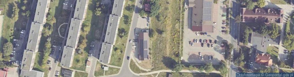 Zdjęcie satelitarne Paczkomat InPost KRD01M