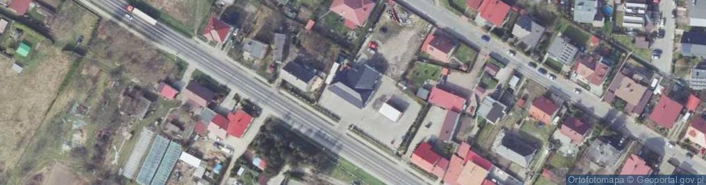 Zdjęcie satelitarne Paczkomat InPost KRD03M