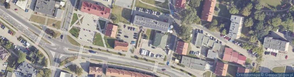 Zdjęcie satelitarne Paczkomat InPost KRD07M