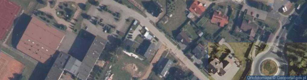 Zdjęcie satelitarne Paczkomat InPost KRJ03M