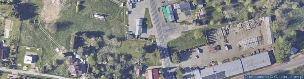 Zdjęcie satelitarne Paczkomat InPost KRO08M