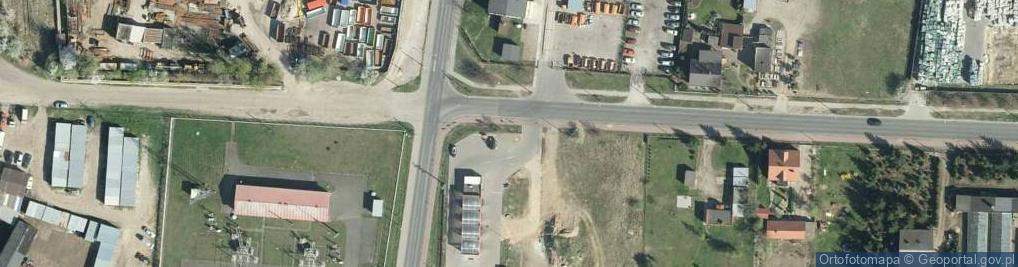 Zdjęcie satelitarne Paczkomat InPost KRW01M