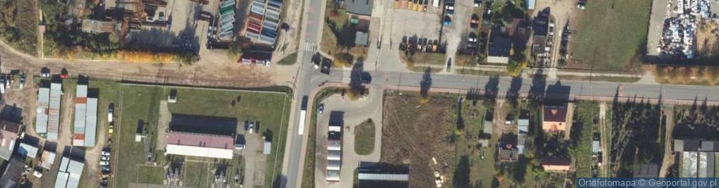 Zdjęcie satelitarne Paczkomat InPost KRW01M