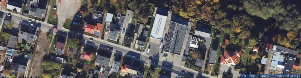 Zdjęcie satelitarne Paczkomat InPost KRW03M