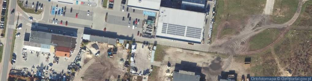 Zdjęcie satelitarne Paczkomat InPost KRW08M