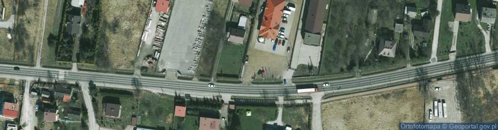 Zdjęcie satelitarne Paczkomat InPost KRZ04M