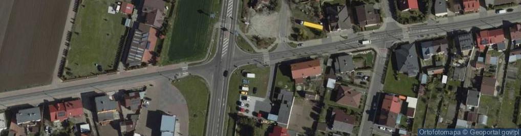 Zdjęcie satelitarne Paczkomat InPost KSC13M