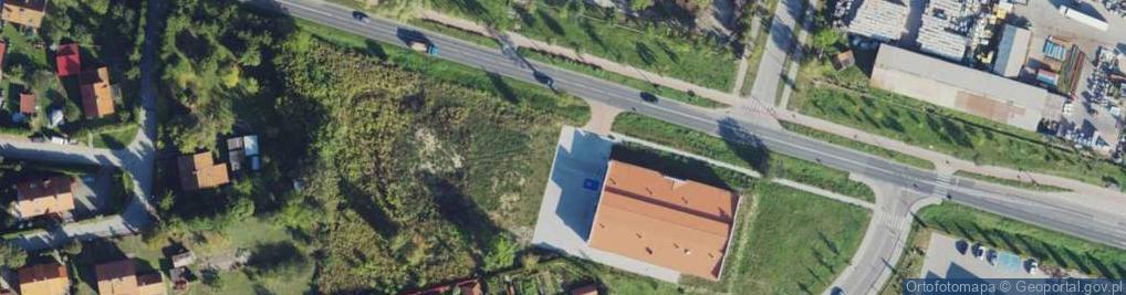 Zdjęcie satelitarne Paczkomat InPost KTR02BAPP