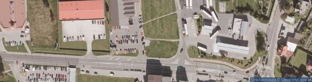 Zdjęcie satelitarne Paczkomat InPost KUD01M