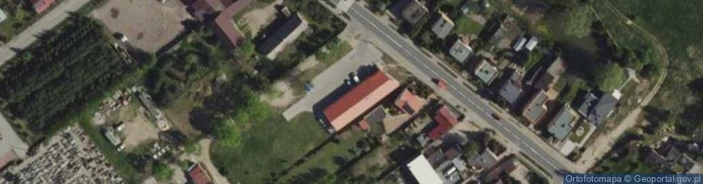 Zdjęcie satelitarne Paczkomat InPost KUT15M