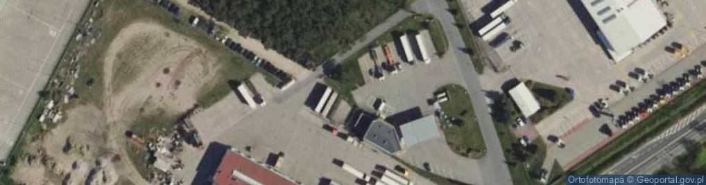 Zdjęcie satelitarne Paczkomat InPost KUT20M