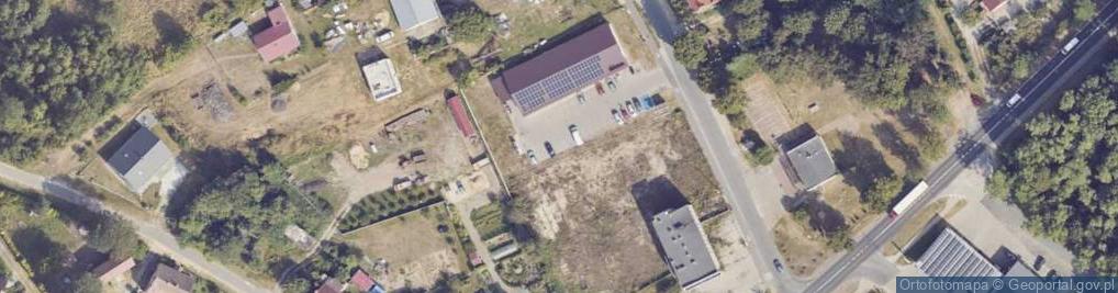 Zdjęcie satelitarne Paczkomat InPost KUV01M