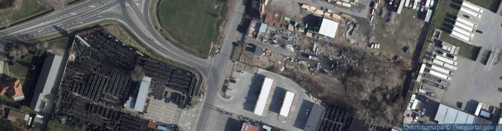 Zdjęcie satelitarne Paczkomat InPost KWX02M